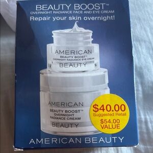 American Beauty Boost Overnight Radiance Cream Face and Eye Cream